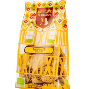 biscuits apéritifs artisanaux bio moutarde