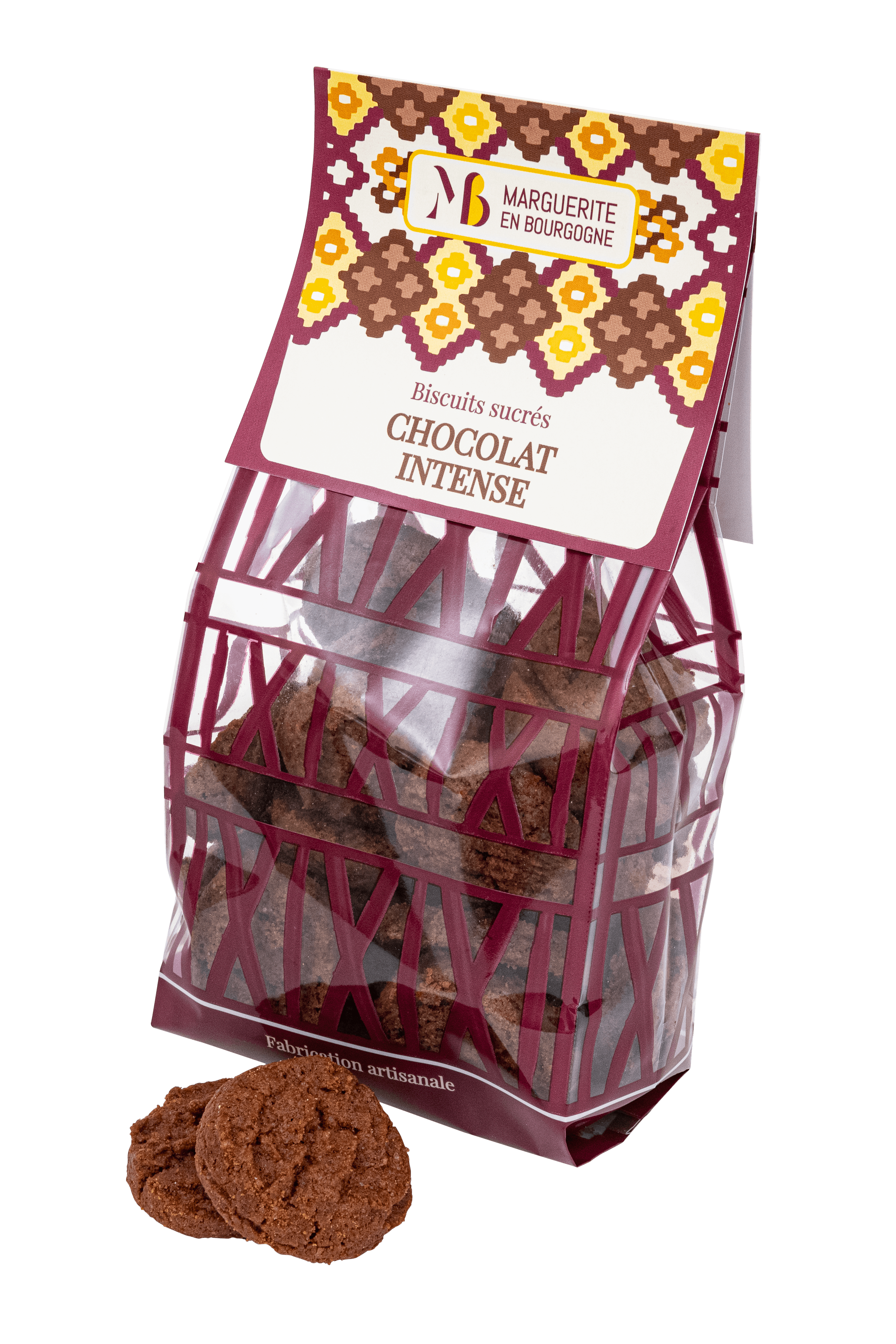 MEB Chocolat sachet face Biscuiterie bio Chocolat