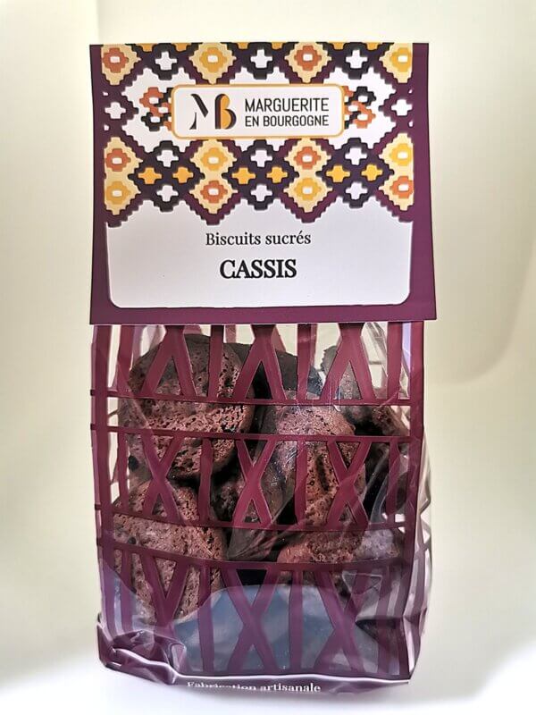 Biscuits sucrés bio - Cassis